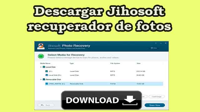 Descargar Jihosoft recuperador de fotos gratis